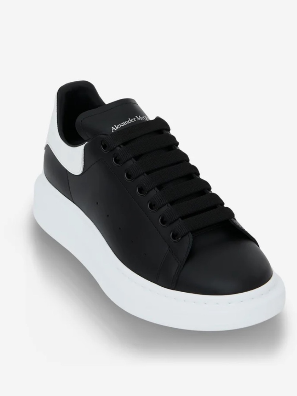 Alexander McQueen Black & White Oversized Sneakers